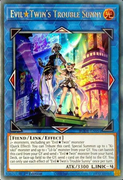 Evil Twin's Trouble Sunny (BODE-EN051) [Burst of Destiny]