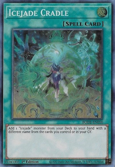 Icejade Cradle (BODE-EN056) [Burst of Destiny]