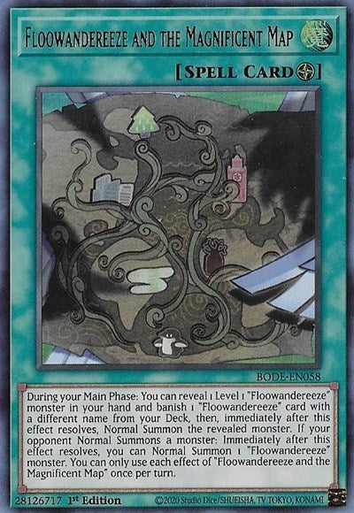 Floowandereeze and the Magnificent Map (BODE-EN058) [Burst of Destiny]