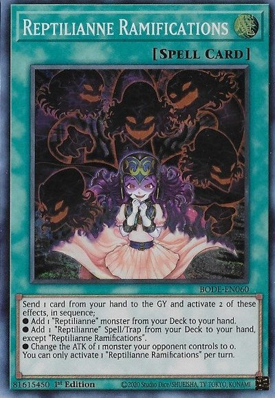 Reptilianne Ramifications (BODE-EN060) [Burst of Destiny]