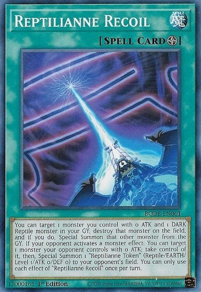Reptilianne Recoil (BODE-EN061) [Burst of Destiny]