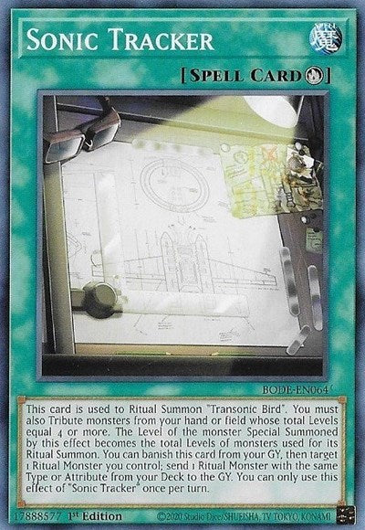 Sonic Tracker (BODE-EN064) [Burst of Destiny]
