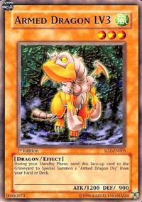 Armed Dragon LV3 (SD1-EN005) [Structure Deck: Dragon's Roar]