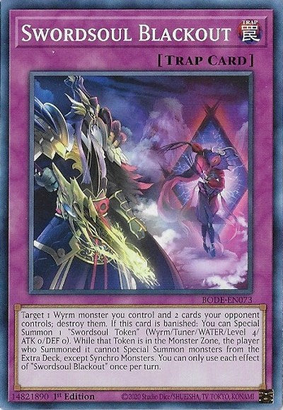 Swordsoul Blackout (BODE-EN073) [Burst of Destiny]