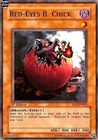 Red-Eyes B. Chick (SD1-EN007) [Structure Deck: Dragon's Roar]