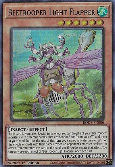 Beetrooper Light Flapper (BODE-EN086) [Burst of Destiny]