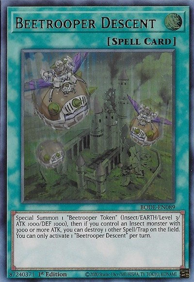Beetrooper Descent (BODE-EN089) [Burst of Destiny]