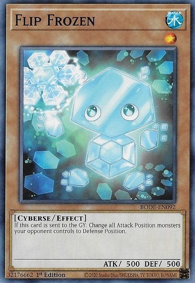 Flip Frozen (BODE-EN092) [Burst of Destiny]