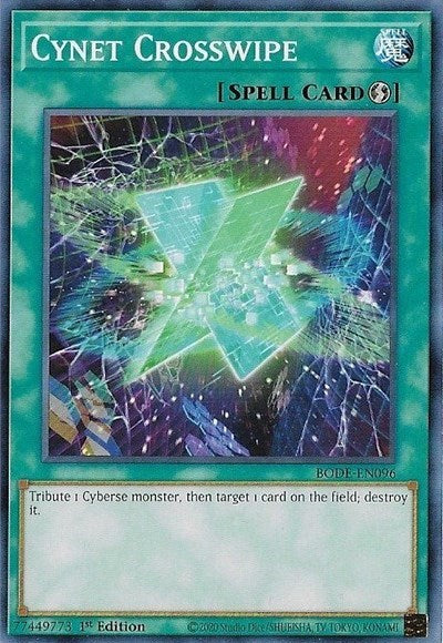 Cynet Crosswipe (BODE-EN096) [Burst of Destiny]