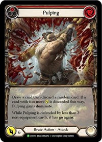 Pulping (Red) - LGS051 (LGS051) [Flesh and Blood: Promo Cards]