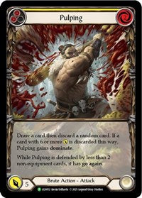 Pulping (Yellow) - LGS052 (LGS052) [Flesh and Blood: Promo Cards]