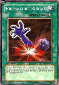 Premature Burial (SD1-EN013) [Structure Deck: Dragon's Roar]