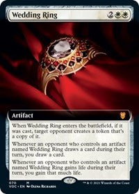 Wedding Ring (Extended Art) (70) [Commander: Innistrad: Crimson Vow]