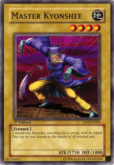 Master Kyonshee (SD2-EN002) [Structure Deck: Zombie Madness]
