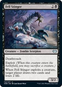 Fell Stinger (112) [Innistrad: Crimson Vow]