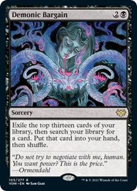 Demonic Bargain (103) [Innistrad: Crimson Vow]