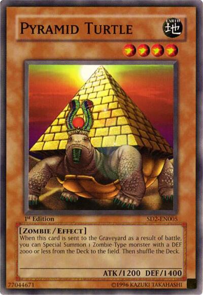Pyramid Turtle (SD2-EN005) [Structure Deck: Zombie Madness]