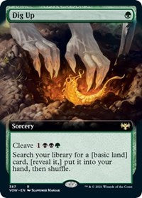 Dig Up (Extended Art) (387) [Innistrad: Crimson Vow]