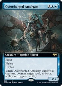 Overcharged Amalgam (Extended Art) (363) [Innistrad: Crimson Vow]