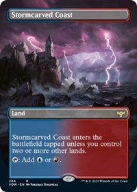 Stormcarved Coast (Borderless) (284) [Innistrad: Crimson Vow]