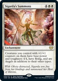 Sigarda's Summons (36) [Innistrad: Crimson Vow]