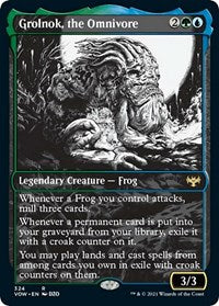 Grolnok, the Omnivore (Showcase) (324) [Innistrad: Crimson Vow]