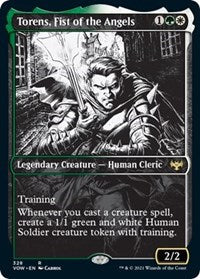 Torens, Fist of the Angels (Showcase) (328) [Innistrad: Crimson Vow]