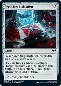 Wedding Invitation (260) [Innistrad: Crimson Vow]