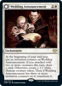 Wedding Announcement (45) [Innistrad: Crimson Vow]