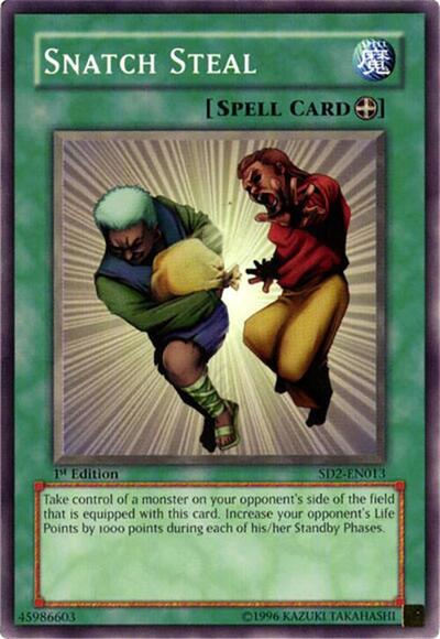 Snatch Steal (SD2-EN013) [Structure Deck: Zombie Madness]