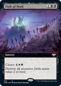 Path of Peril (Extended Art) (373) [Innistrad: Crimson Vow]