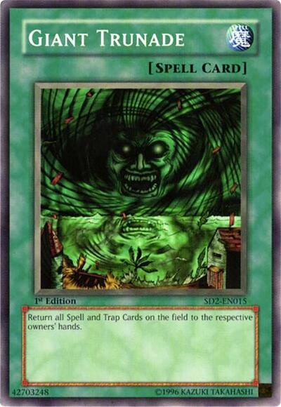 Giant Trunade (SD2-EN015) [Structure Deck: Zombie Madness]