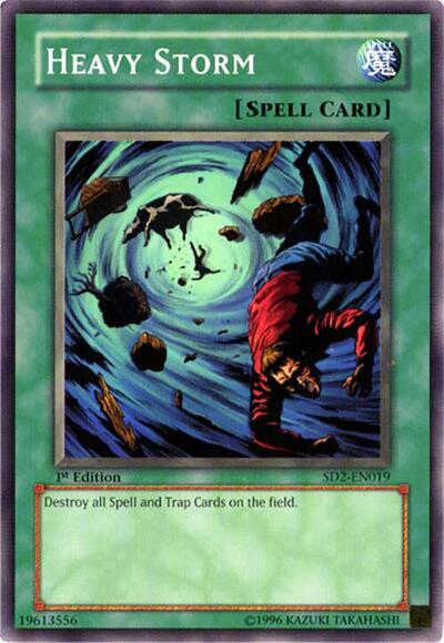 Heavy Storm (SD2-EN019) [Structure Deck: Zombie Madness]