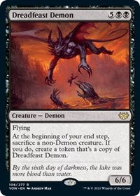 Dreadfeast Demon (108) [Innistrad: Crimson Vow]