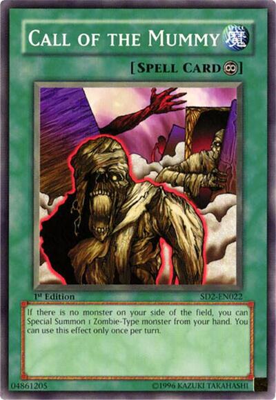 Call of the Mummy (SD2-EN022) [Structure Deck: Zombie Madness]