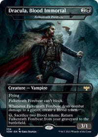 Dracula, Blood Immortal - Falkenrath Forebear (334) [Innistrad: Crimson Vow]