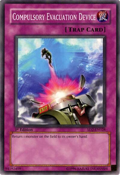 Compulsory Evacuation Device (SD2-EN028) [Structure Deck: Zombie Madness]