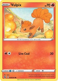 Vulpix (28) (028/264) [SWSH08: Fusion Strike]