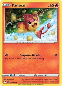 Pansear (037/264) [SWSH08: Fusion Strike]