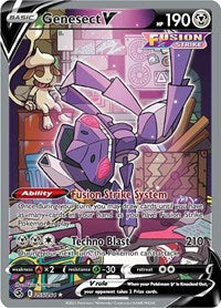 Genesect V (Alternate Full Art) (255/264) [SWSH08: Fusion Strike]
