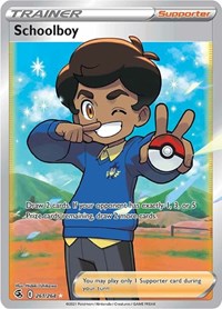 Schoolboy (Full Art) (261/264) [SWSH08: Fusion Strike]