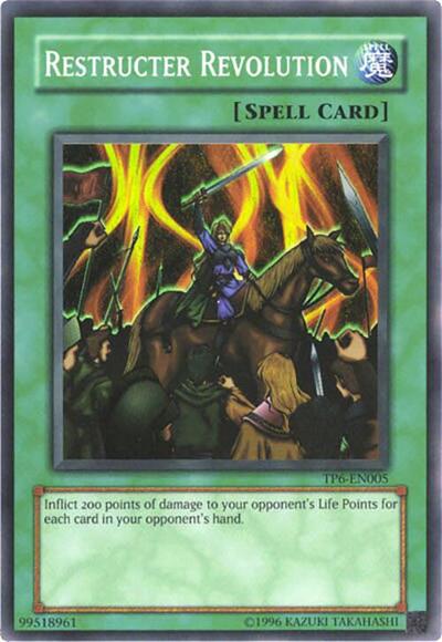 Restructer Revolution (TP6-EN005) [Tournament Pack 6]