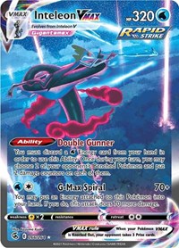 Inteleon VMAX (Alternate Art Secret) (266/264) [SWSH08: Fusion Strike]