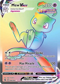 Mew VMAX (Secret) (268/264) [SWSH08: Fusion Strike]