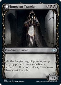 Innocent Traveler (Showcase) (294) [Innistrad: Crimson Vow]