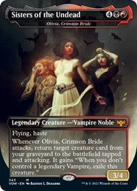 Sisters of the Undead - Olivia, Crimson Bride (343) [Innistrad: Crimson Vow]