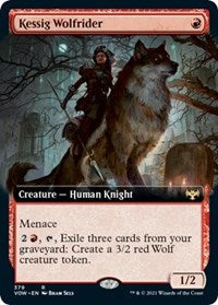 Kessig Wolfrider (Extended Art) (379) [Innistrad: Crimson Vow]