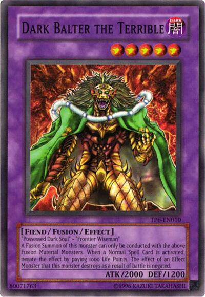 Dark Balter the Terrible (TP6-EN010) [Tournament Pack 6]