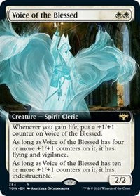 Voice of the Blessed (Extended Art) (354) [Innistrad: Crimson Vow]