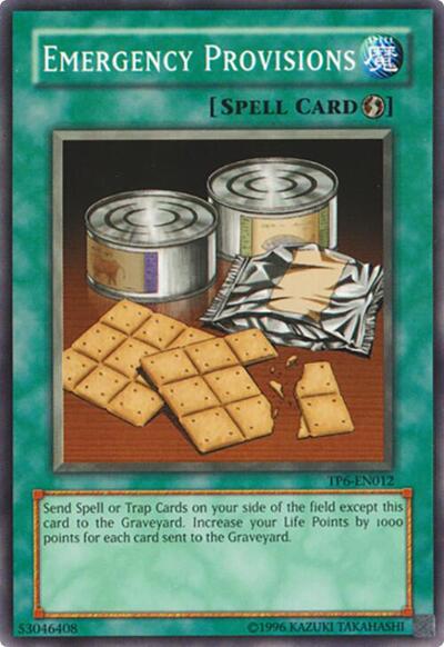 Emergency Provisions (TP6-EN012) [Tournament Pack 6]